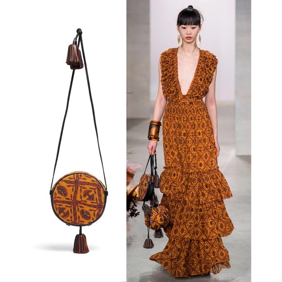 Ulla Johnson Handbags - NWOT Ulla Johnson ochre Afia tassel crossbody bag